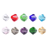 Czech Glass Bead Clasps Set Charm Rondelle Faceted DIY Jewelry Making