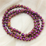 Czech Spacer Glass Beads for Jewelry Making Diy, Faceted Crystal Beads