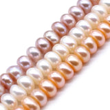 4-6mm Pink Freshwater Pearl Spacer Beads for Jewelry Making 15''