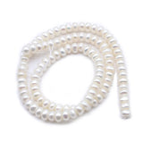 4-6mm Pink Freshwater Pearl Spacer Beads for Jewelry Making 15''