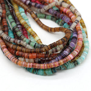 4-6mm Shell Heishi Beads for Jewelry Making DIY Bracelet Necklace