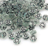 4*7mm High Star Moon Acrylic Beads Charm DIY Bracelet Necklace Jewelry