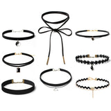 Velvet Lace Vintage Choker Necklaces for Women Egirl Boho Gothic Choker