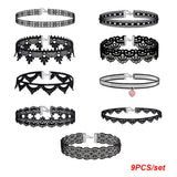 Velvet Lace Vintage Choker Necklaces for Women Egirl Boho Gothic Choker