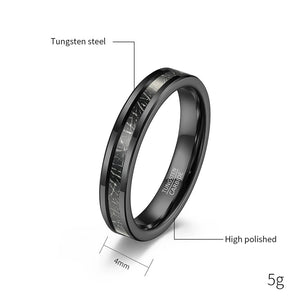4-8mm Tungsten Carbide Wedding Band Engagement Ring