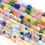 Opal Stone Beads for Jewelry Making, Fish/Heart/Pentagram/Cat Eye Shapes, 4-8mm