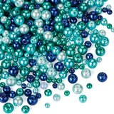 4~9mm Mixed Pearlized Glass Pearl Round Beads 1840pcs/box