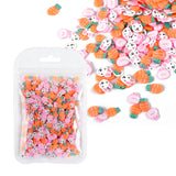 4 Bags Easter Eggs Resin Filling Bunny Slime Crystal Crafts Jewelry Making
