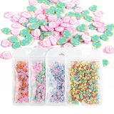 4 Bags Easter Eggs Resin Filling Bunny Slime Crystal Crafts Jewelry Making