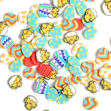 4 Bags Easter Eggs Resin Filling Bunny Slime Crystal Crafts Jewelry Making