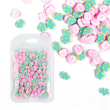4 Bags Easter Eggs Resin Filling Bunny Slime Crystal Crafts Jewelry Making