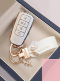Soft TPU Key Case Chery Tiggo 8/7 Pro Arrizo 5 PLUS Car Holder Bag Keychain