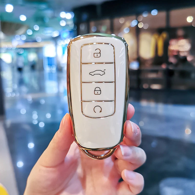 Soft TPU Key Case Chery Tiggo 8/7 Pro Arrizo 5 PLUS Car Holder Bag Keychain