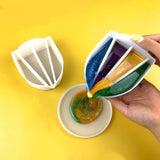 4-Channels Pouring Cup Acrylic Pour Art Supplies