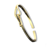 Anil Arjanda Cuff Bangles Paved CZ Opening Bangle for Unisex