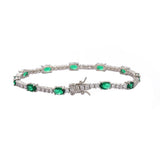 Women's Tennis Bracelets Prong CZ Jewelry Gift