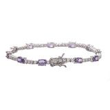 Women's Tennis Bracelets Prong CZ Jewelry Gift