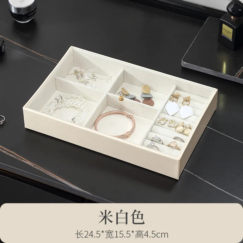 4 Colors Earring Storage Casket Travel Box Jewelry Packaging Display
