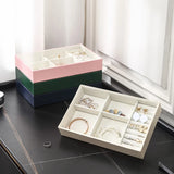 4 Colors Earring Storage Casket Travel Box Jewelry Packaging Display