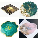 Metallic Bronze Golden Pearl Epoxy Resin Colorant Glitter