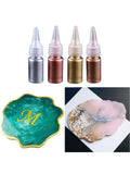 Metallic Bronze Golden Pearl Epoxy Resin Glitter