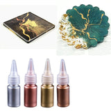 Metallic Bronze Golden Pearl Epoxy Resin Colorant Glitter