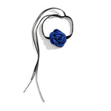 4 Colors Rose Flower Choker Gothic Necklace for Women Girls