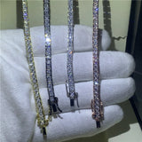 4 Colors Tennis Bracelet Princess Cut Diamond 925 Sterling Silver Filled