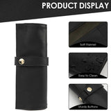 4 Colors Watch Roll Storage Racks Holds Up to 5 Watches PU Leather