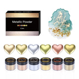 4 Colours Soap Dye Glitter Epoxy Resin Pigment Powder Art Supplies