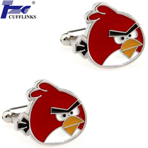 Men's Stainless Steel Cufflinks - Set of 4 Pairs