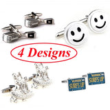 Microphone Smile Cufflink Dance Surfs Up Cuff Link
