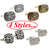 Retro Cufflink Ancient Cuff Link Vintage Style Wedding Accessory
