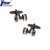 4 Pairs Stainless Steel Cufflink Set