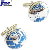 4 Pairs Cufflinks with Hot Designs - 2 Pairs Included