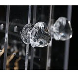 4 Doors Earrings Box Jewelry Organizer