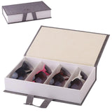 4 Grids Eyeglass Sunglasses Storage Case Display Box