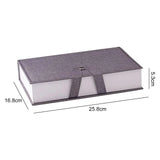 4 Grids Eyeglass Sunglasses Storage Case Display Box