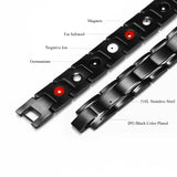 4 In 1 Weight Loss Men Couple Bracelet Magnets Slimming Bangle