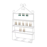 4 Layer Earring Holder Stand Jewelry Display Metal
