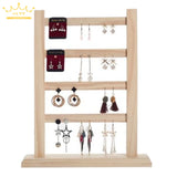 4 Layer Earrings Rack Bracelets Jewelry Display Organizer Stand