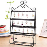 4 Layer Durable Earring Holder Jewelry Display Stand