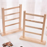 4 Layer Jewelry Display Stand Organizer Earrings Rack