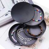 4-Layer Plastic Makeup Container 360 Degrees Rotary Holder Jewelry Storage