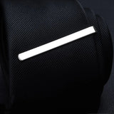 4 PCS Boxed Tie Clip Set For Men Wedding Guests Metal Shirt Cufflinks