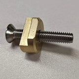 FoilMount Size M6 and Hydrofoil Screw Mounting T-Nuts x4 for Hydrofoil Tracks