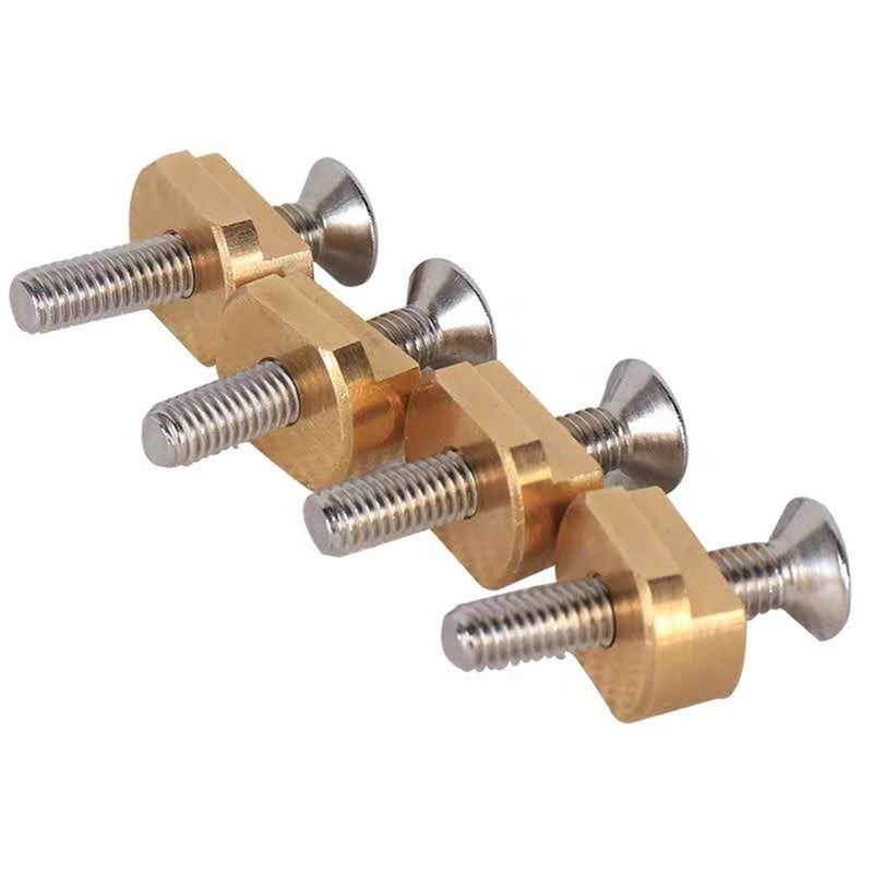 FoilMount Size M6 and Hydrofoil Screw Mounting T-Nuts x4 for Hydrofoil Tracks