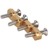 FoilMount Size M6 and Hydrofoil Screw Mounting T-Nuts x4 for Hydrofoil Tracks