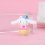 Circus Drip Rubber Big Ears Dog DIY Doll Ornaments