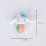 Circus Drip Rubber Big Ears Dog DIY Doll Ornaments